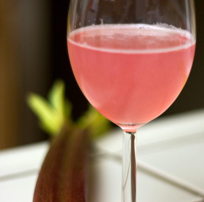 SPICED RHUBARB SYRUP