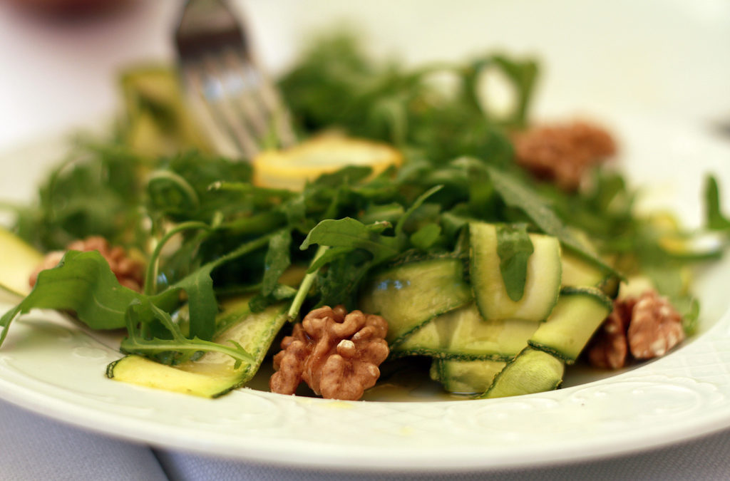 SALT CURED ZUCCHINI SALAD