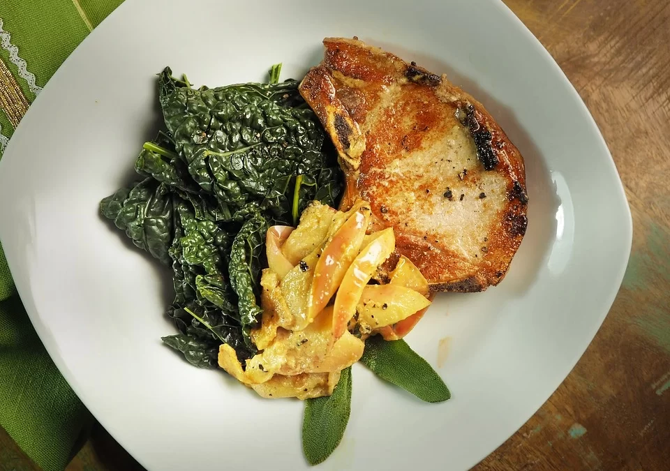 Sauteed Kale with Vinegar